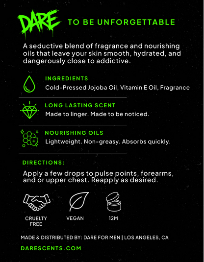Your Move - Body Oil Cologne - Earth & Bergamot